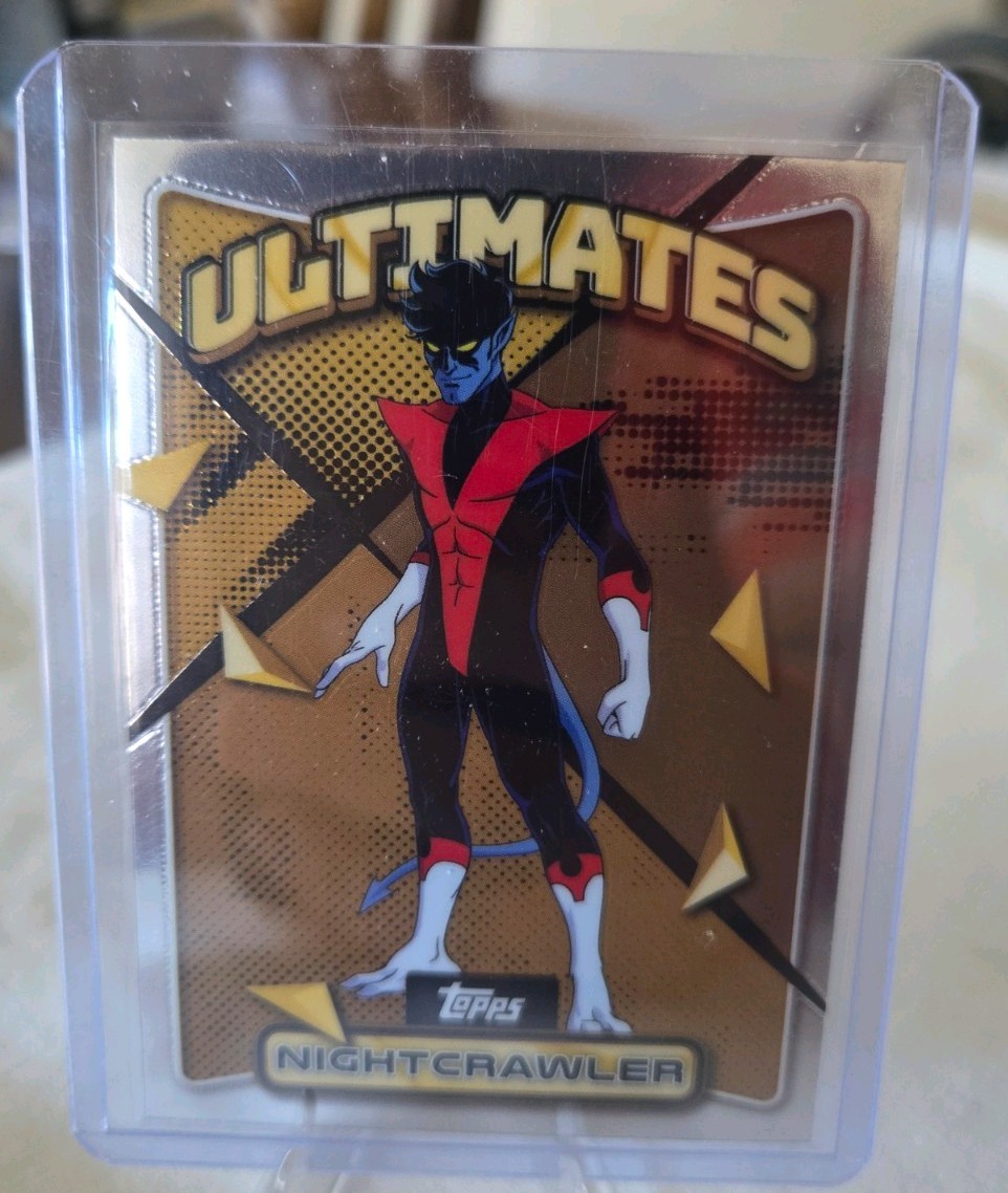 MINT Topps Finest X-Men '97 Ultimate Gold Nightcrawler Card Base 77