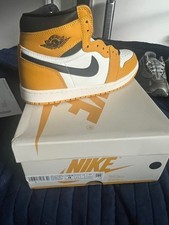 Size 8 - Jordan 1 Retro OG High Yellow and Bl...
