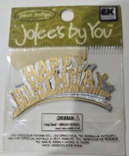 Jolee's By You - MINI Happy BIRTHDAY by EK Success gold/silver