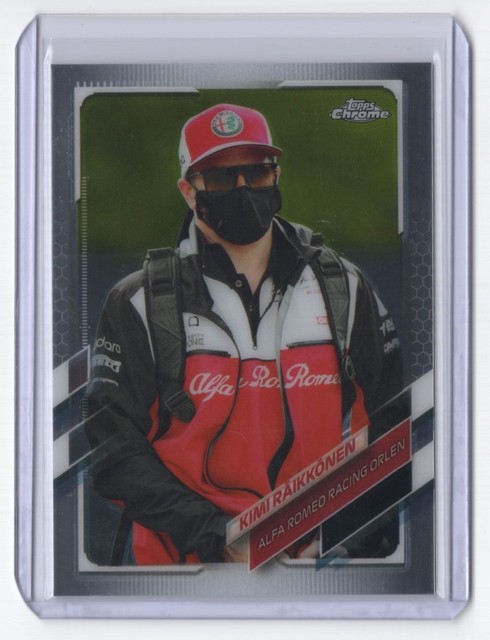 2021 Topps Chrome Formula 1 Kimi Räikkönen Alfa Romeo Racing ORLEN #26