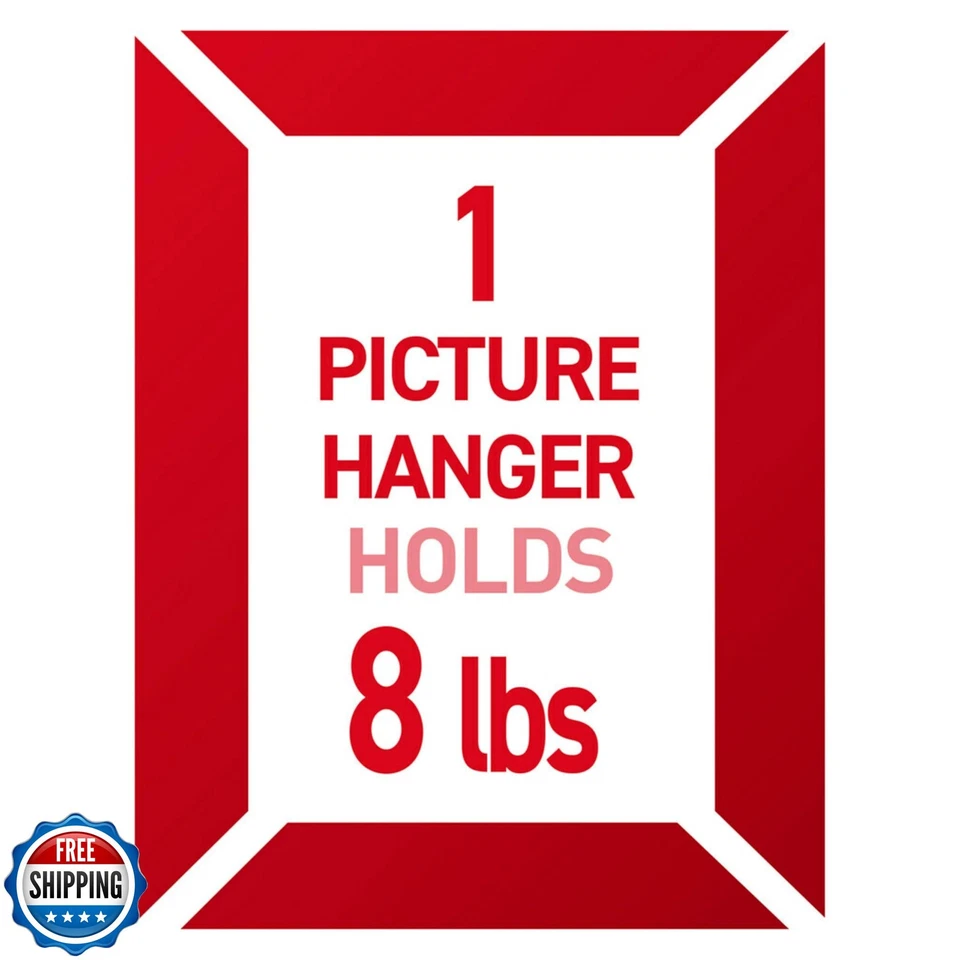 Command Universal Frame Hangers, Damage Free Hanging Picture Hangers, No Tool - Image 3 of 4
