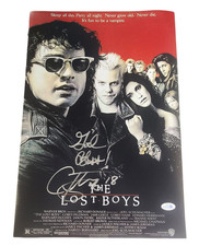 Corey Feldman Signed Lost Boys 12x18 Poster Photo ACOA