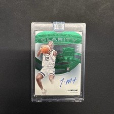 2024 Panini Eminence Ja Morant Emerald Diamond Gem Auto /3 Crystal Clarity