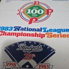 Phillies vs Los Angeles Dodgers 1983 NLCS Program MLB Vintage — photo 1