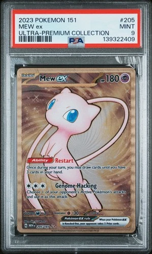2023 POKEMON 151 ULTRA-PREMIUM COLLECTION #205 MEW EX PSA 9