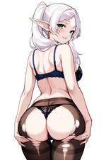 Frieren Anime Waifu Sticker 6" Car Decal Weatherproof