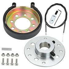 4" Go Kart Rear Drum Brake Band  Steel Sprocket Hub w/Cable Pin Kit 1" Bore