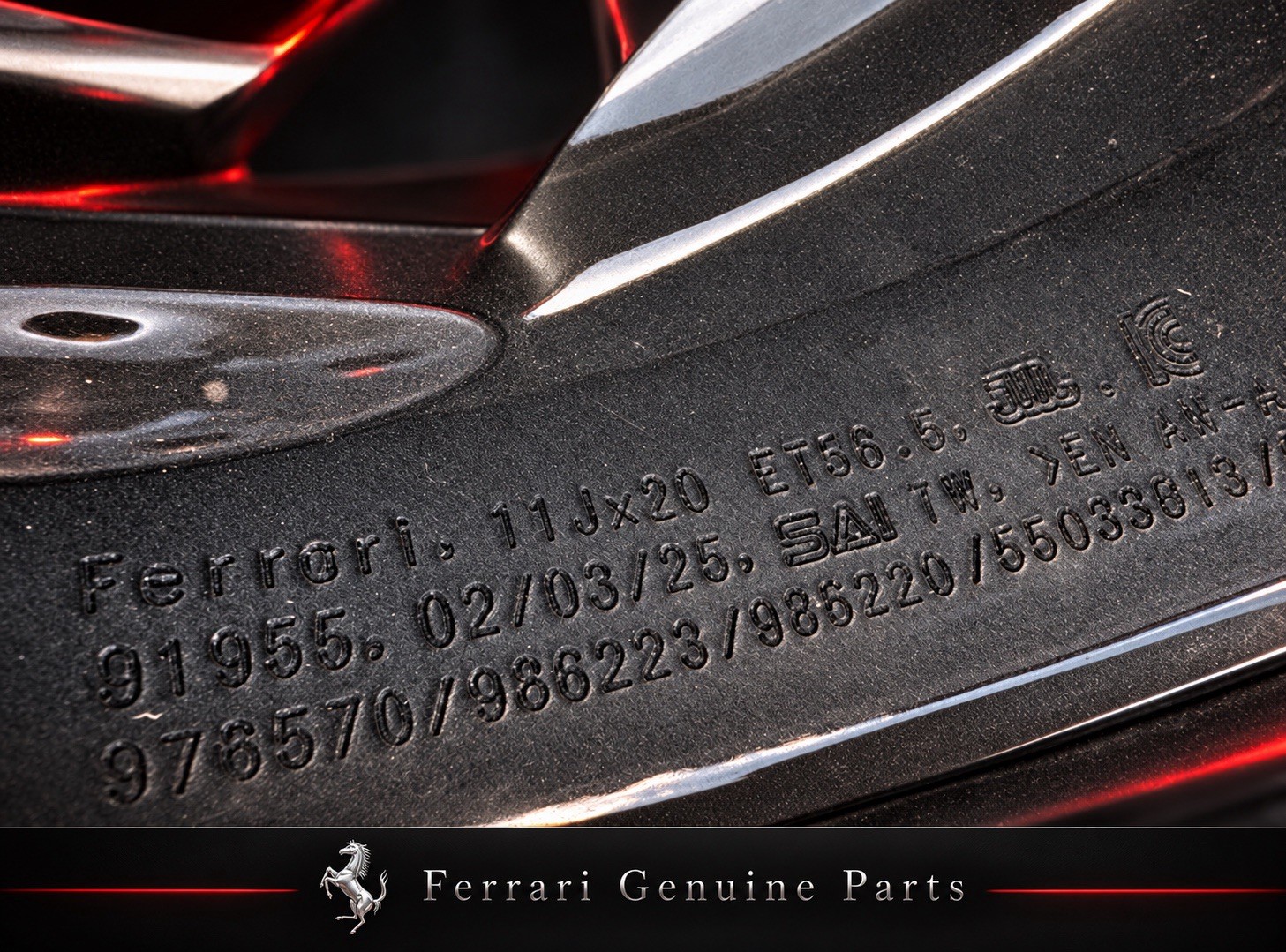 Ferrari 296 Wheels Set