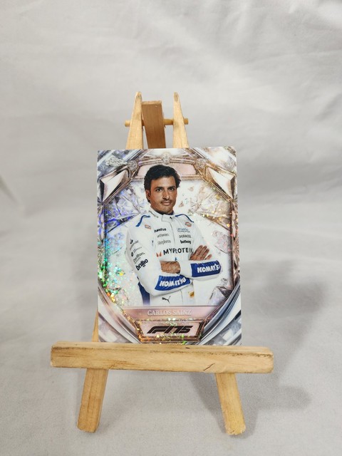 2025 Topps Chrome F1 75th Anniversary Diamond Carlos Sainz