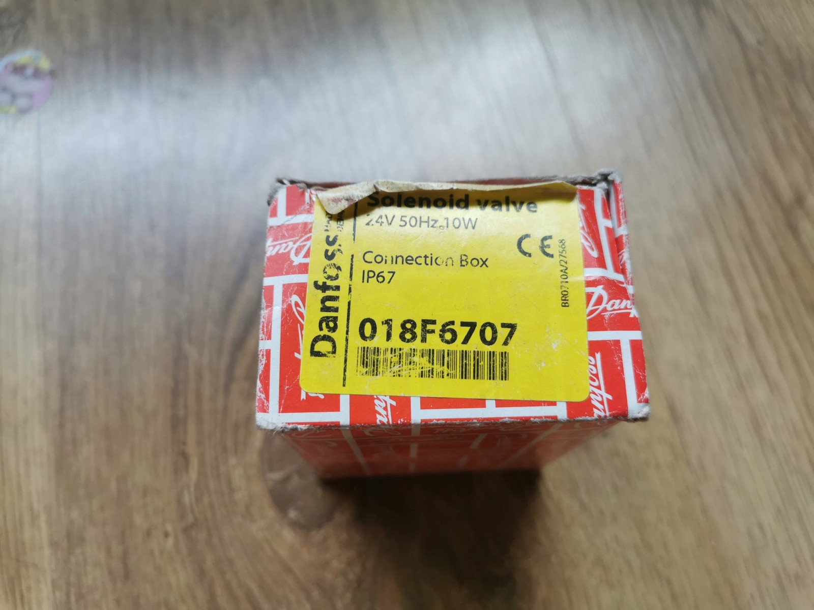 Danfoss Coil 018F6707 BE024AS 1 Piece