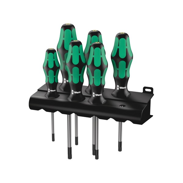 Wera 367/6 Tx Hf Kraftform Plus Schraubendrehersatz Mit Haltefunktion + Rack-image