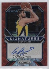 2020-21 Panini Prizm Signatures Choice Prizm Goga Bitadze #SI-GOG Auto 1a07