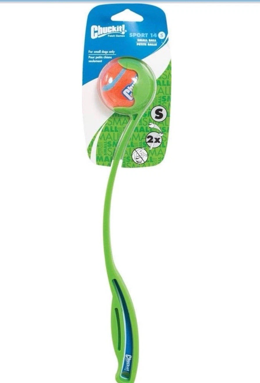 Chuckit! SMALL BALL 15-inch LAUNCHER for 2-inch Mini Balls Dog Puppy Fetch Toy