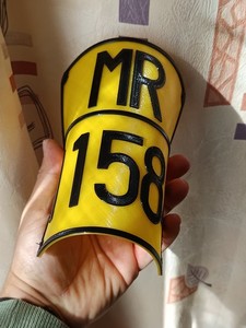 Targa Shield TARGA REPLICA IN ALLUMINIO PER MOTO ENDURO 10x10 Cm - Foto 9