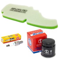 Set Luftfilter ÖLfilter ZüNdkerze Wartung FüR Piaggio Liberty 125 2V 2009-2014