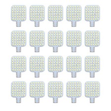 20 Stück T10 LED Innenraumlampen 50000H Lebensdauer 2835 SMD Xenon Weiß 12V Boot