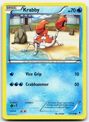 Krabby 13/119 XY Phantom Forces Common