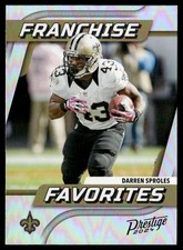 2024 Panini Prestige Franchise Favorites Darren Sproles New Orleans Saints #9