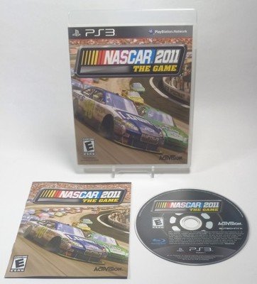 Nascar 2011 The Game (Sony PlayStation 3, 2011) PS3 CIB w/ Manual