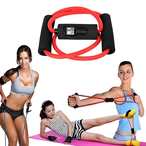 Figura 8 Yoga Banda de Resistencia Tubo Entrenamiento Corporal Ejercicio Muscular Pajarita Pilato