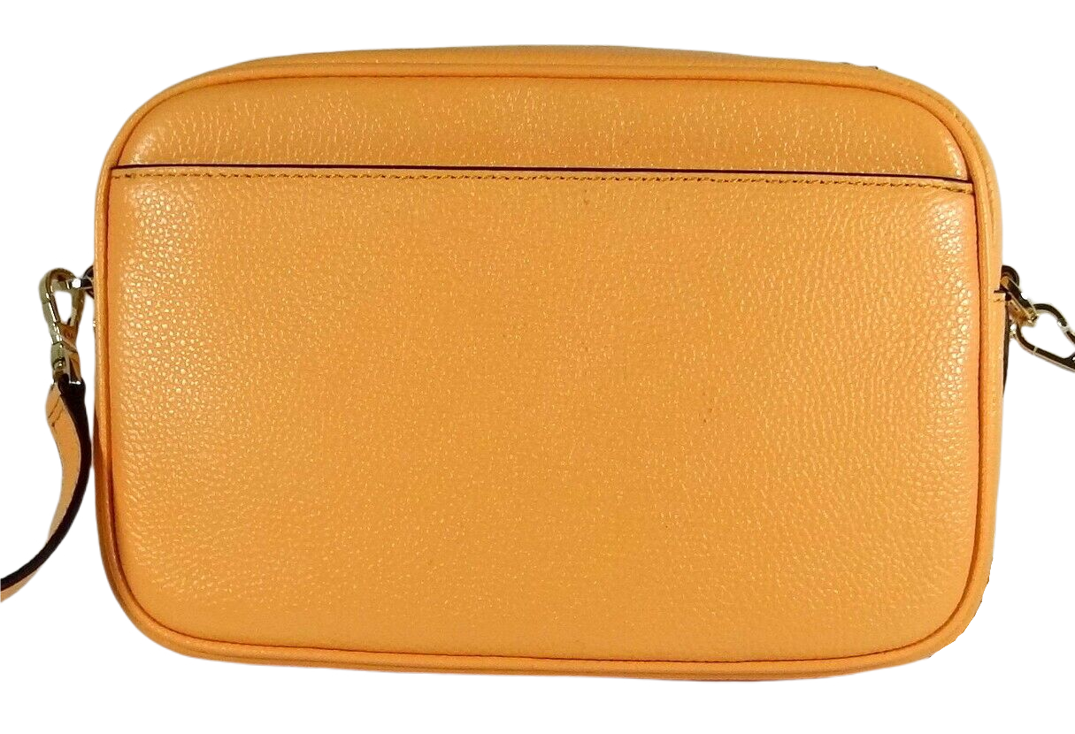 Michael Kors Jet Set Charm Leather Camera Crossbody Bag Cream With  