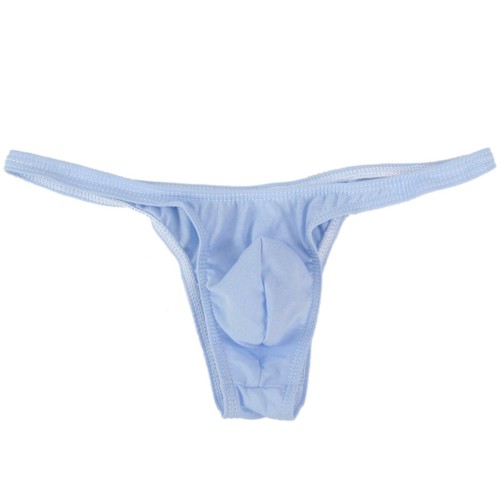 Sexy MINI Bikini Tanga para Hombre K419 CW Rayas Anchas Bolsa de Levantamiento Bajo - Imagen 22 de 26