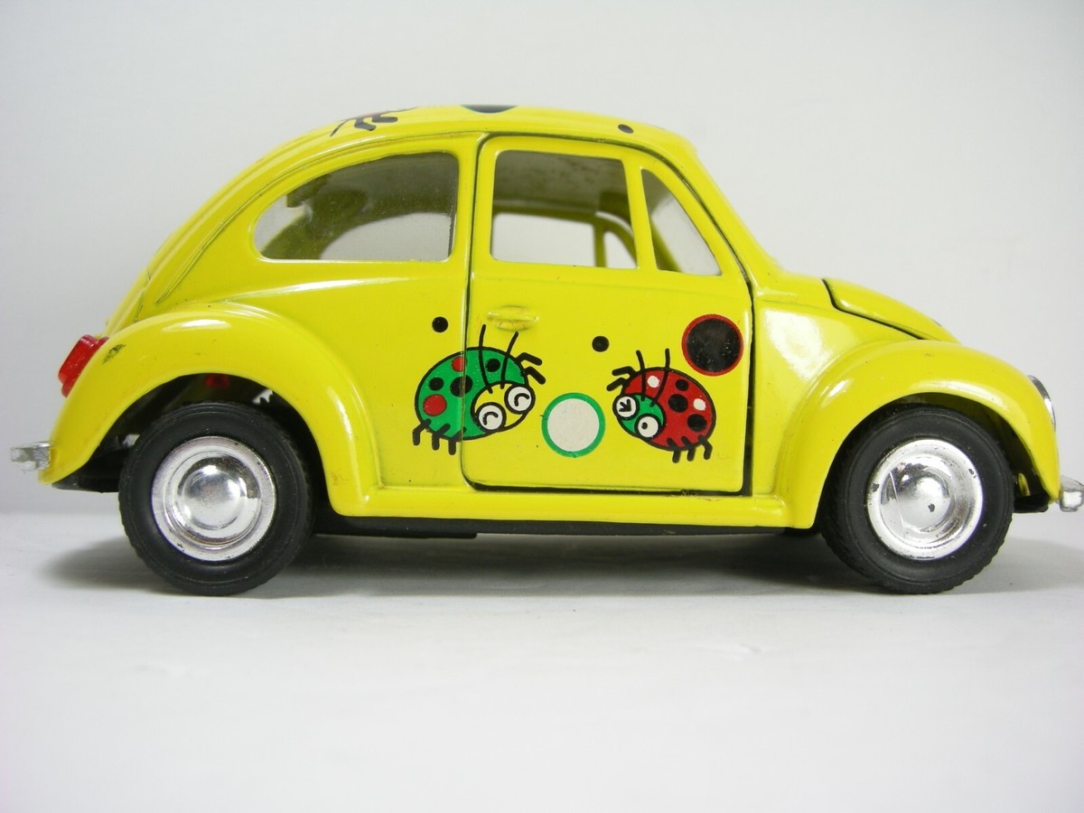 VOLKSWAGEN イエロービートル ミニカー ミニカー 新入手 開封】VW TYPE1 『ビートル』黄【トイザらス