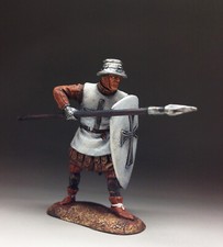 Tin toy soldiers Knecht Teutonic Order 54 rmm figurine metal sculpture