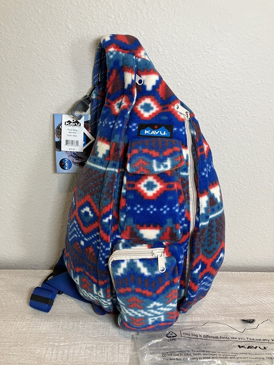 KAVU Polar SLING Bag /8 Bit Knit 9334-1806 Cross Body