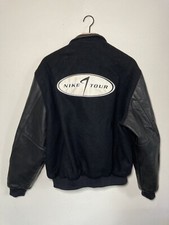 Vintage Dehen Jackets Varsity Nike Tour Wool & Leather Made In USA Adult XL