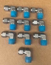 Lot of 10: Swagelok 3/8" X 3/8" Stainless Steel Elbow SS-600-2-6 New