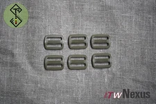 ITW Nexus 1"(25mm) Triglide Rings - Tan499 (Pack of 6)