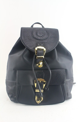 Gianni Versace Leather Backpack  2GV918K