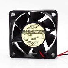 ADDA AD0612MB-A70GL 6025 DC12V 0.14A 2-Wire Silent Cooling Fan