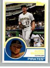 Austin Meadows 2018 Topps Update 1983 Topps 35th #83-14 Pirates ID:20431