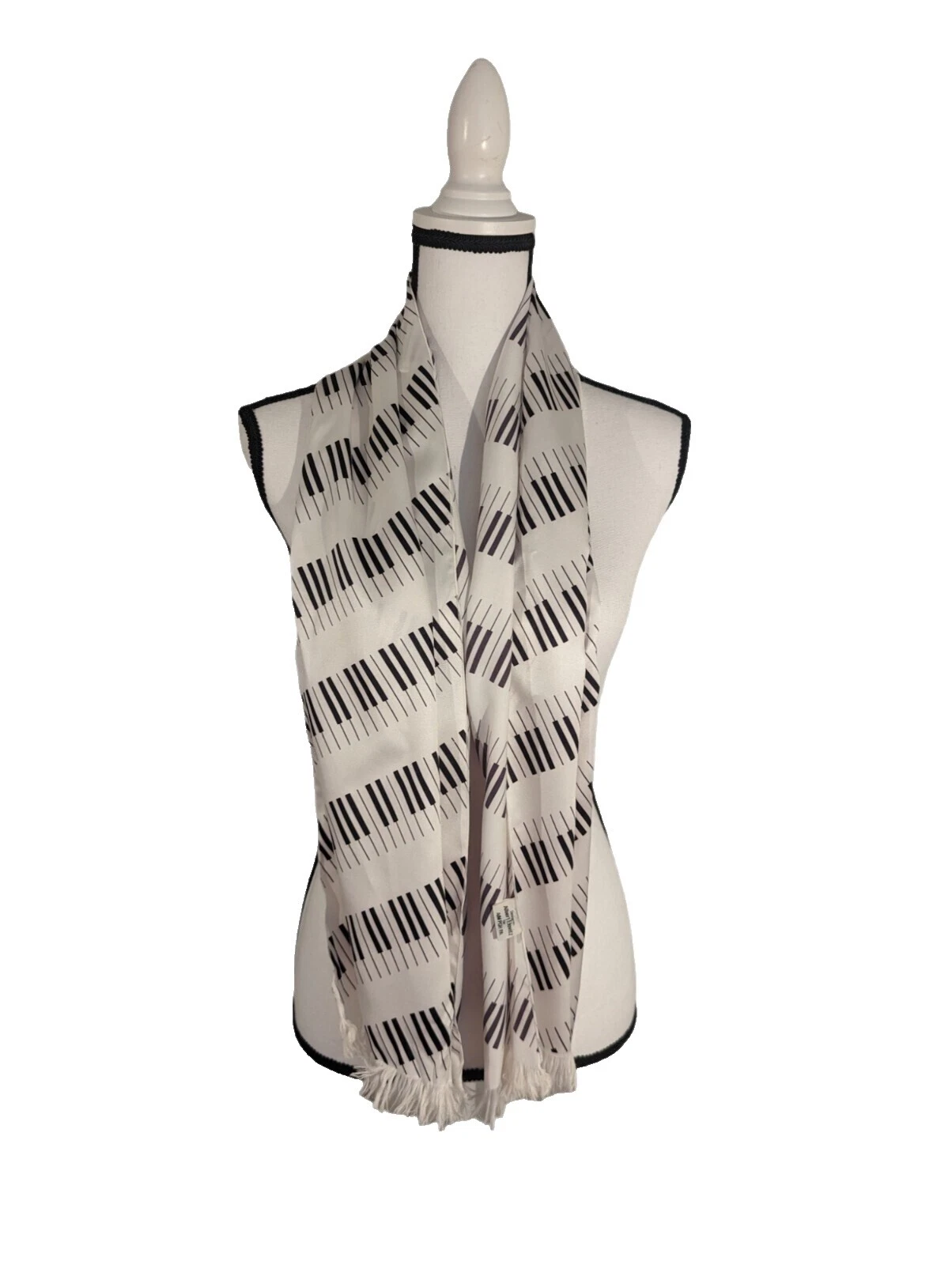 Art Deco Poliéster Bufandas y estolas Vintage