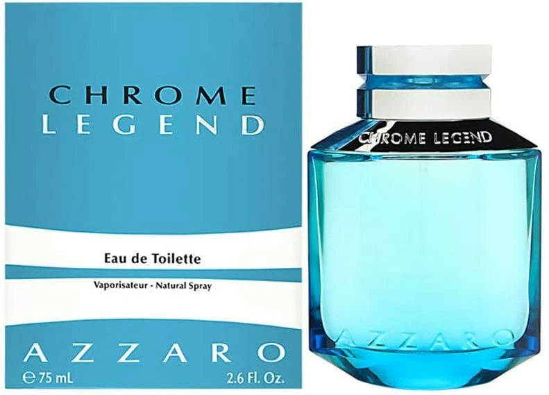 Parfüm Azzaro Chrome Legend Eau De Toilette 75ml Spraydose Mann (Mit Paket)