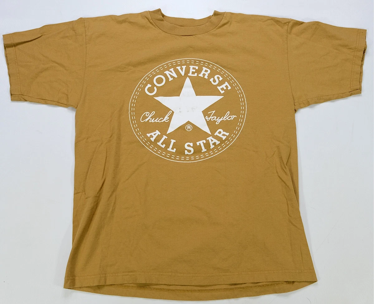 Chuck taylor best sale t shirt orange