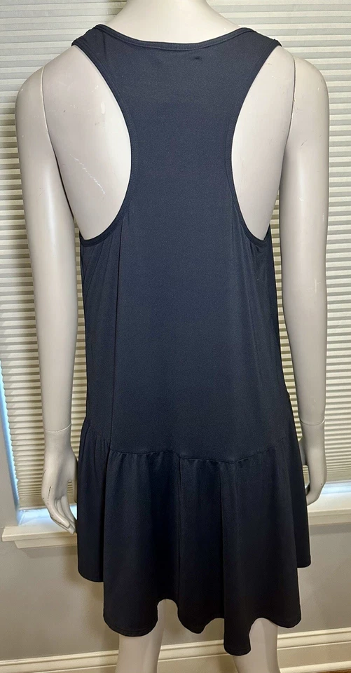 Coco Rave 泳装比基尼遮盖黑色连衣裙赛车褶皱可爱 M 码 — 第 3/4 张图片