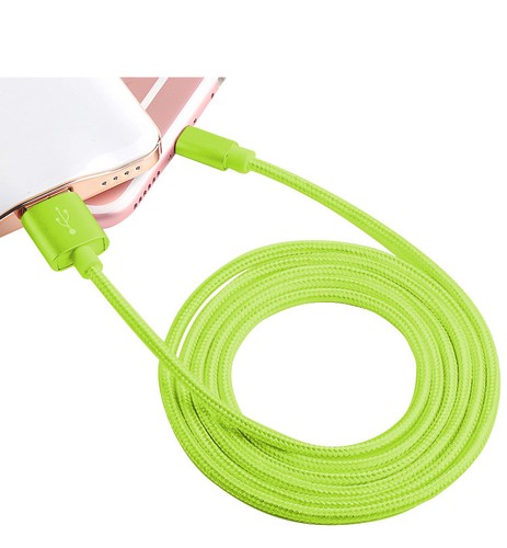 1,5m Nylon Datenkabel USB Kabel Ladekabel für iPhone 11 X 8 7 6 5 S SE Plus iPad - Bild 17 von 33