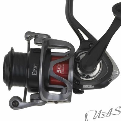 Top Qualitäts Spin Rolle Raubfisch MITCHELL Epic 4000FD 5KL 160m/0,35mm Kva