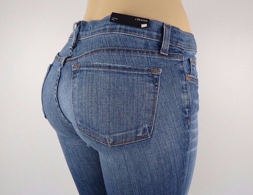Neu mit Etikett J Brand DAMENJEANS GERADES BEIN, RAIL, BLISS, Größe 26, Einzelhandel 198 $ - Bild 3 von 12