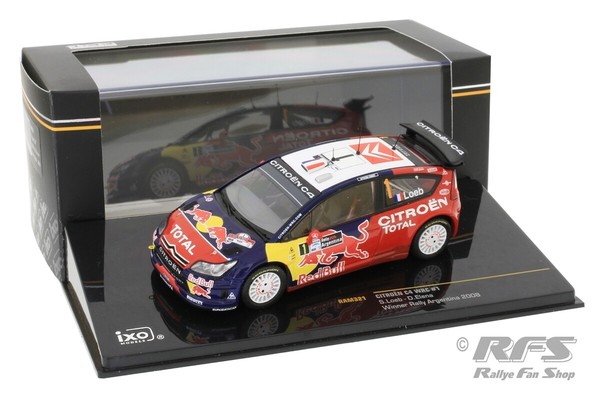 Sebastien Loeb Citroen C4 Wrc Rallye Rally Argentina 2008 1:43 Ixo Ram 321-image