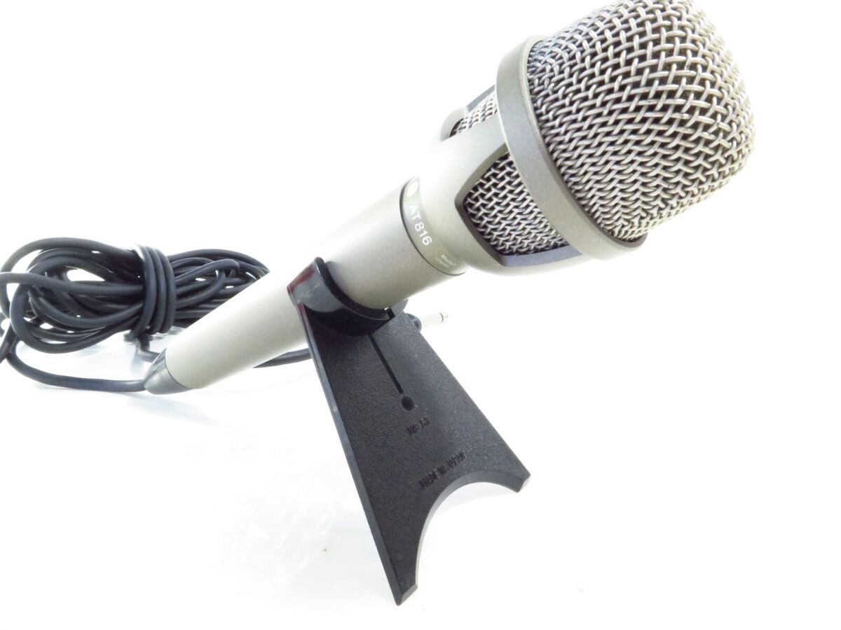 Vintage Audio-Technica AT-816 Moving Coil Dynamic Microphone Vintage Audio-Technica AT-816 Moving Coil Dynamic Microphone