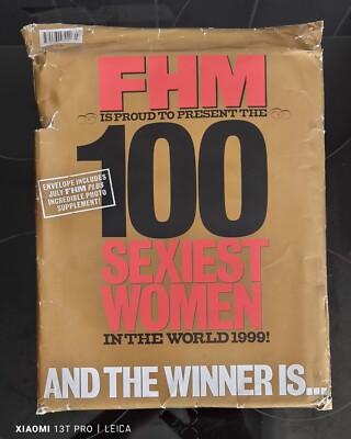 FHM 100 sexiest Juli 1999. RAR & UNGEÖFFNET 