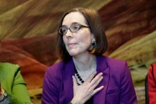 KATE BROWN OREGON OR USA GOVERNOR GLOSSY POSTER PICTURE PHOTO BANNER PRINT 6176