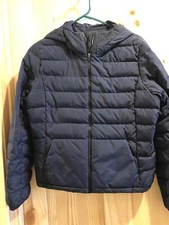 Blue Lacoste Hooded Coat Size 40