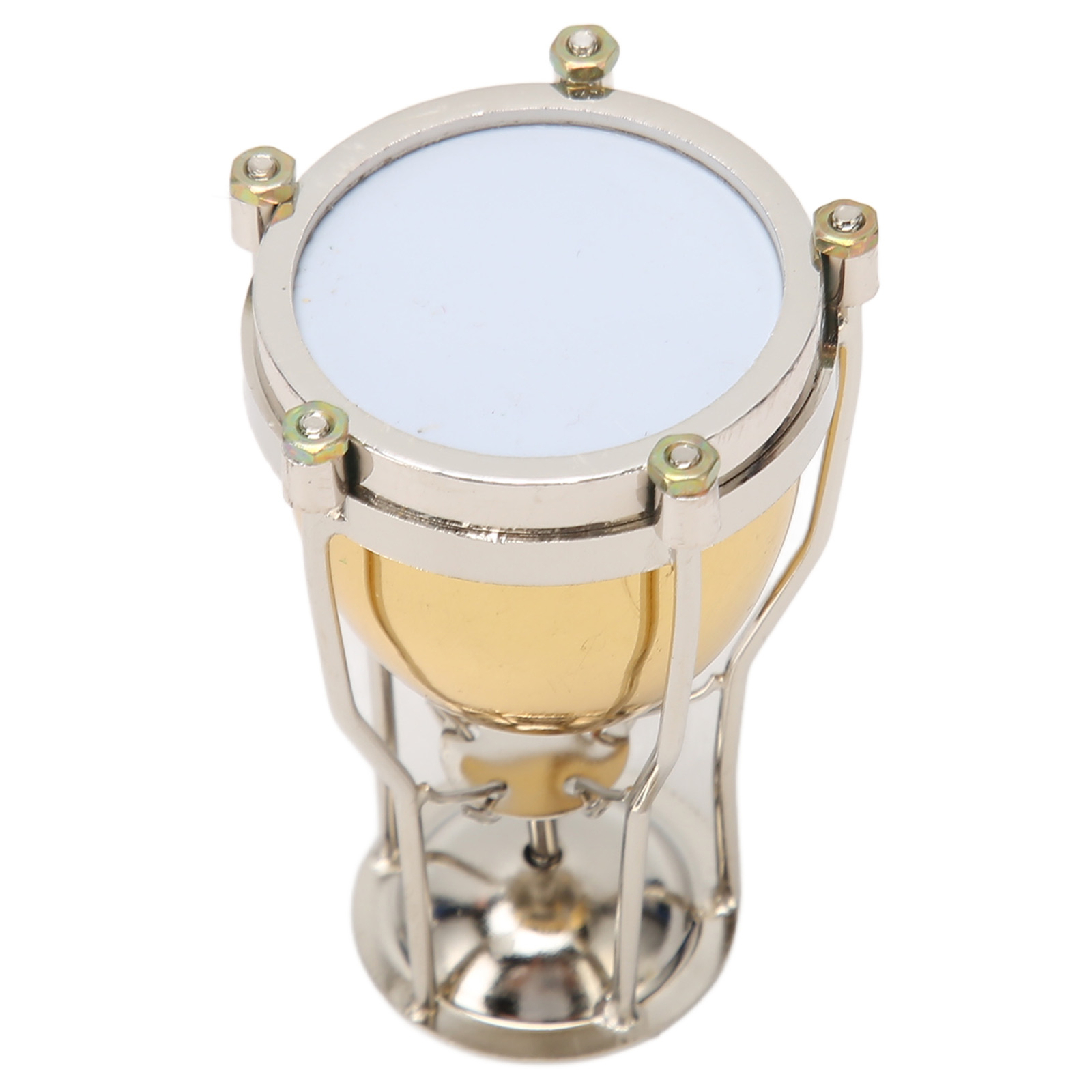 Miniature Timpani Model Decorative Exquisite Copper Timpani Ornament