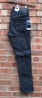 Jack & Jones Jeans Slim Fit Denim Button Fly Stretch Glen Black 30" W 32" L New