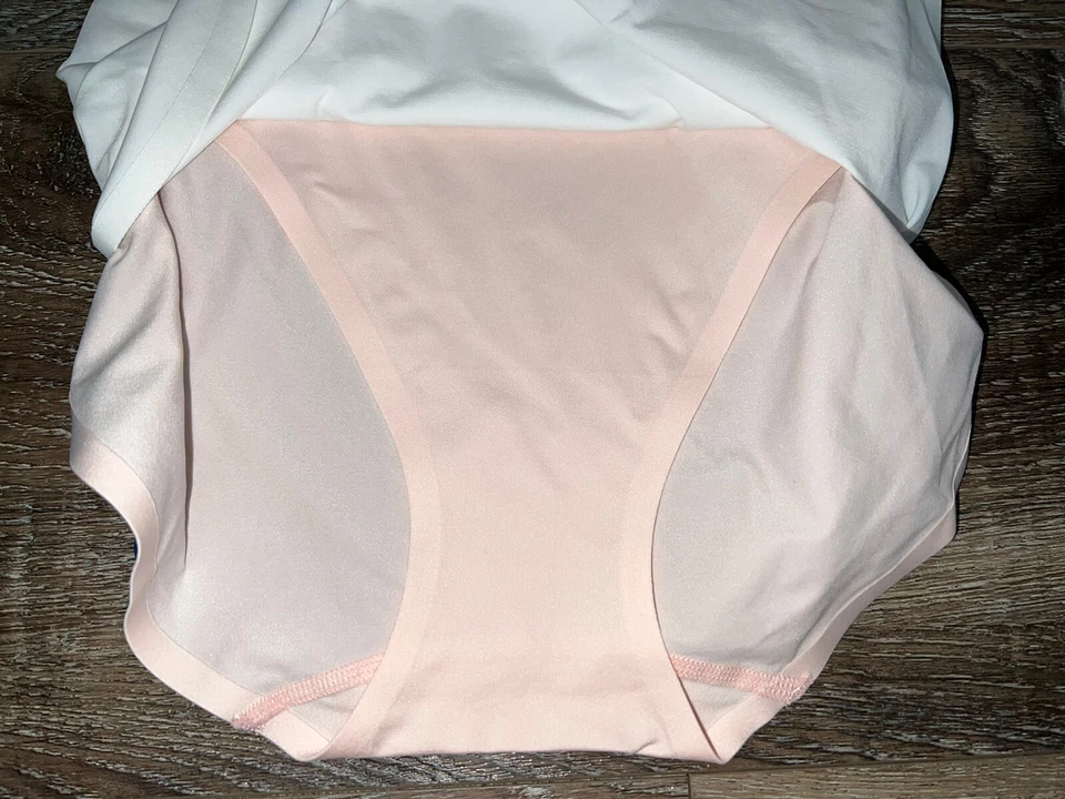 Bali ~ 3-Pair Womens Easylite Smooth Hipster Underwear Panties Nylon (A) ~ M/6 - Image 2 of 4